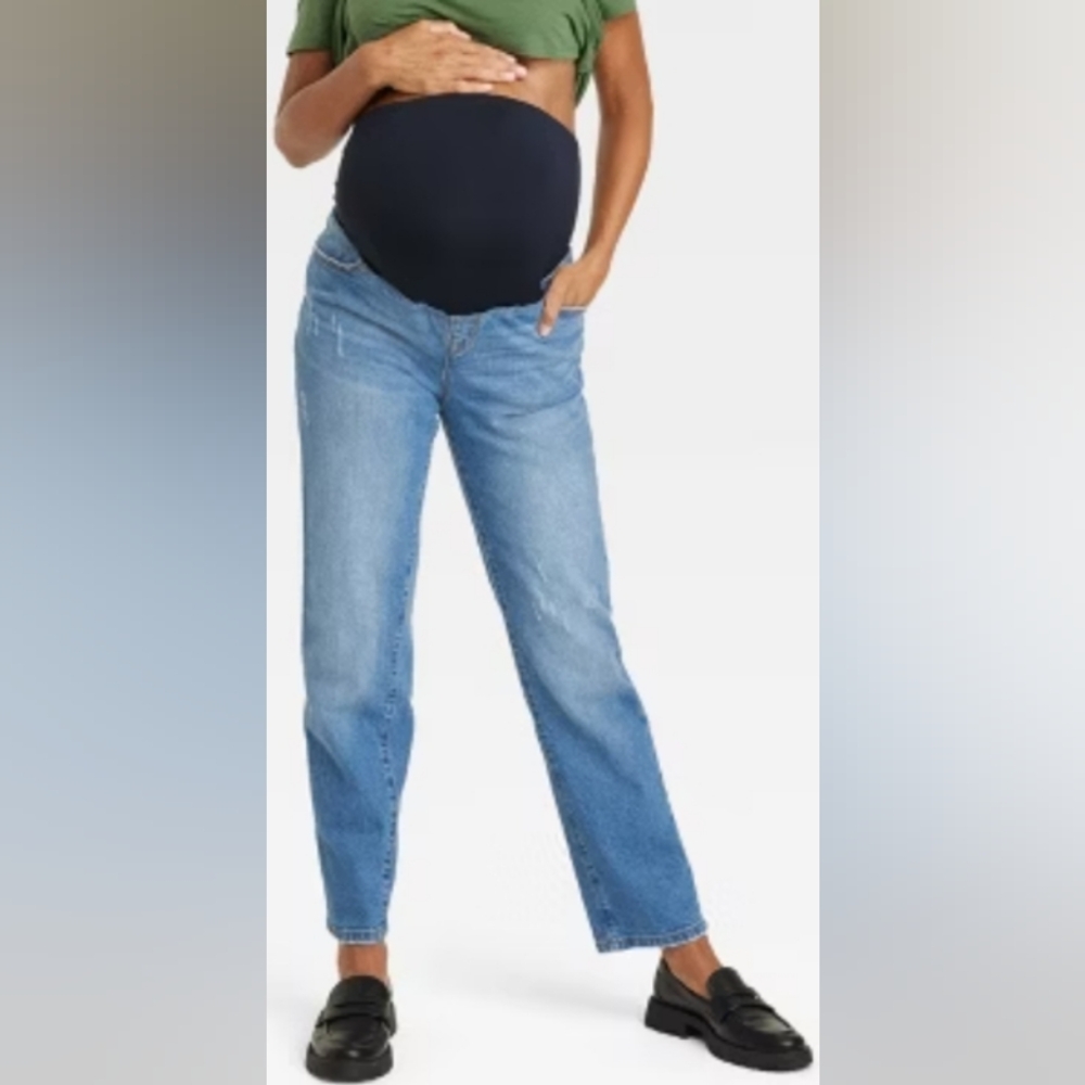 Woman's Marernity Blue Jeans size 2 like new